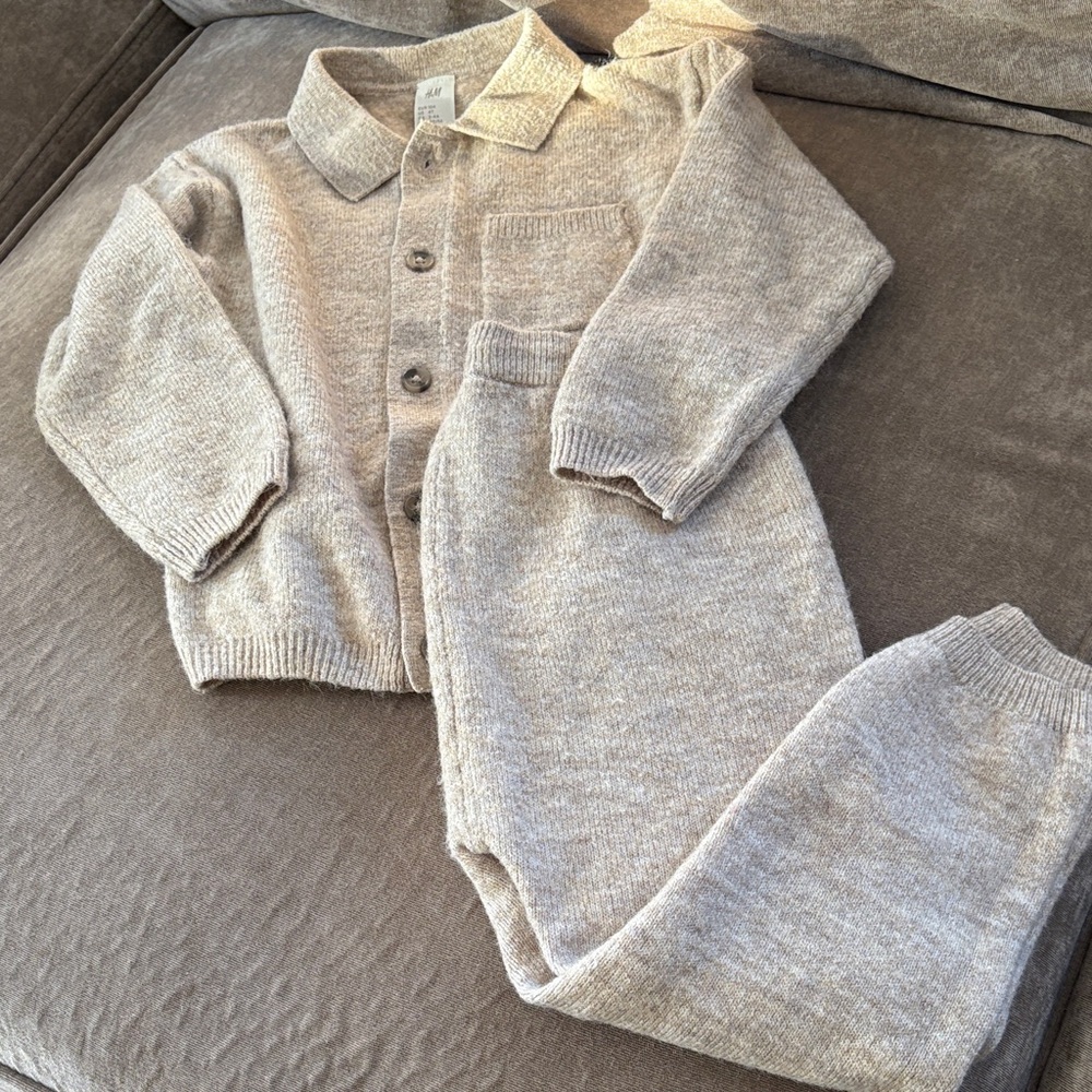 Cozy Knit Sweater and Pants Set